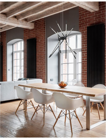 Raccio - black - Nova Luce - 68W  - Suspensie moderna - 9180783