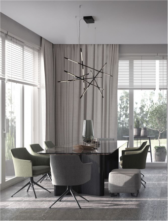 Raccio Nova Luce - 109W  - Suspensie moderna - 9695216