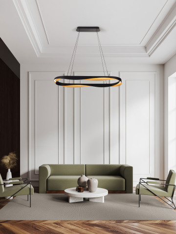 Lustre simple (suspensie) - RADON