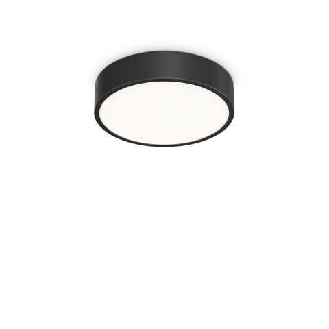 Plafoniere - RAY PL D30 NERO - plafoniera moderna Led