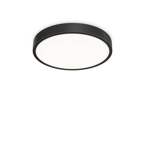 Plafoniere - RAY PL D60 NERO - plafoniera moderna LED