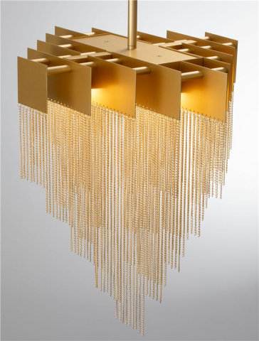 Lustre simple - REVIA Suspensie SP28W - gold
