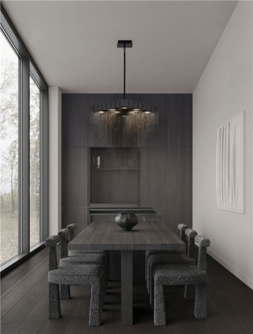 Lustre simple - REVIA Suspensie SP79W - Black