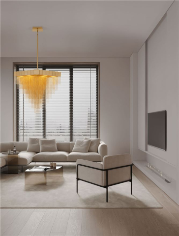 Lustre simple - REVIA Suspensie SP74W - Black