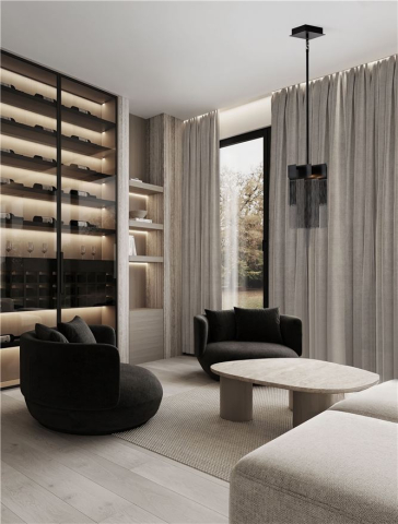 Lustre simple - REVIA Suspensie SP8W - Black