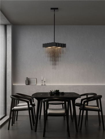 Lustre simple - REVIA Suspensie SP28W - Black