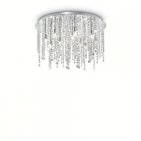 Plafoniere - PLAFONIERA MODERNA CU CRISTALE - ROYAL PL12 - IDEAL-LUX