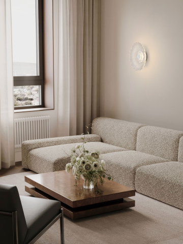Aplice - SADIE 1 chrome - aplica moderna