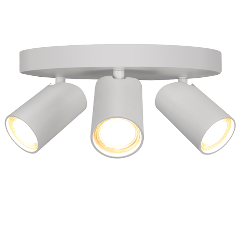  Plafones de techo - Plafón GU10 3Luces