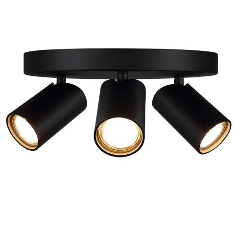  Plafones de techo - Plafón GU10 3Luces
