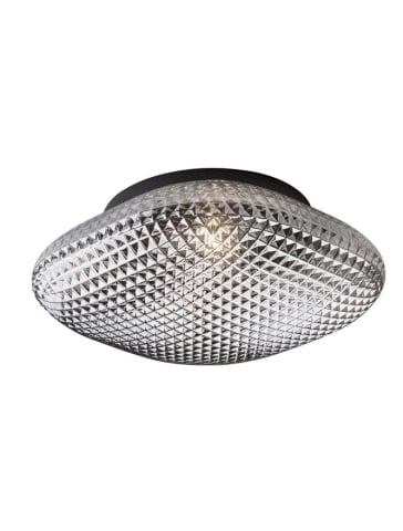 SENS plafoniera - 838124 - Gray Glass Black Metal [2]