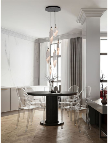 Corpuri pt interior - SERIQ SP6 - suspensie moderna LED 14W