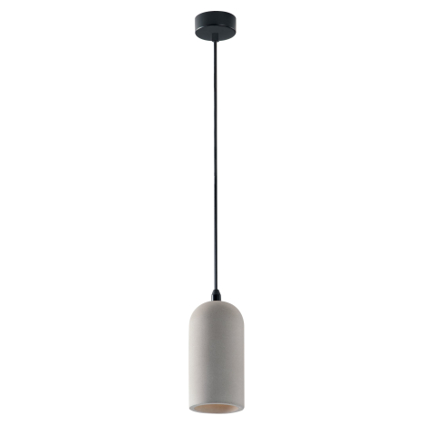 Suspensii - SOSPENSIONE ANDO FORMA GEOMETRICA GRIGIA 1XE27 10X150CM