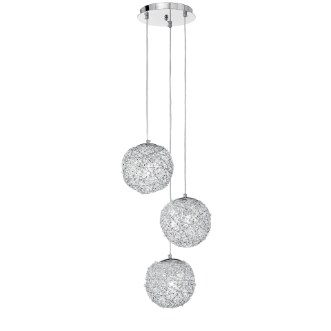 Suspensii - SOSPENSIONE ASTRA CROMO 3XE27 40X120CM