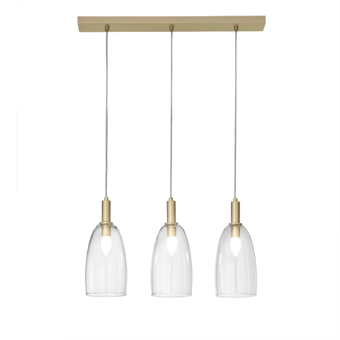 Suspensii - SOSPENSIONE BRANDY ORO 3XE14 72X14X150CM