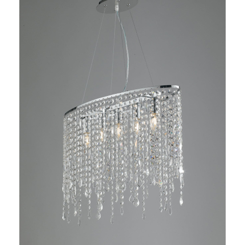 Suspensii - SOSPENSIONE BREEZE CROMO 5XE14 66,5X23,5X140CM