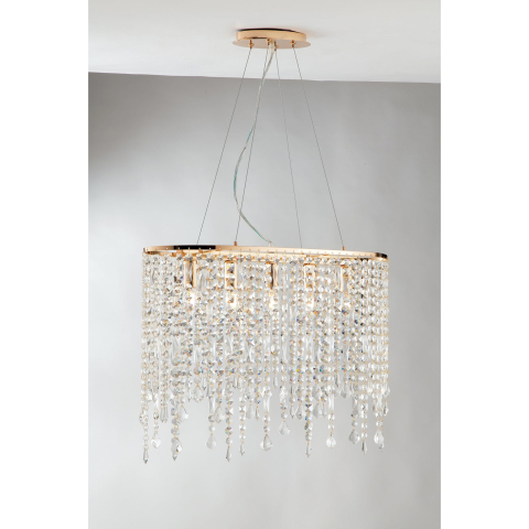 Suspensii - SOSPENSIONE BREEZE ORO 5XE14 66,5X23,5X140CM