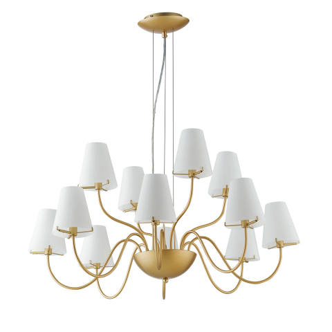 Suspensii - SOSPENSIONE CANTO ORO/BIANCA 12XG9 83X150CM