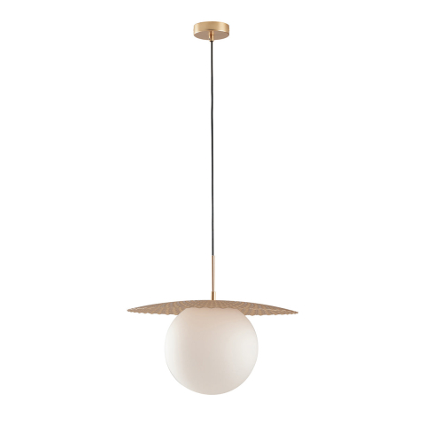 Suspensii - SOSPENSIONE CHAPLIN ORO 1XE27 45X45X159,8CM