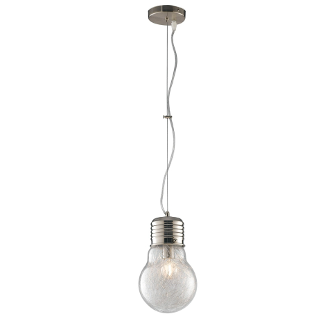Suspensii - SOSPENSIONE CROMO 1XE27 15X120CM