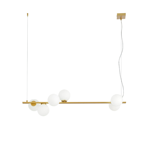 Suspensii - SOSPENSIONE ENOIRE ORO 6XE14 120X12X150CM