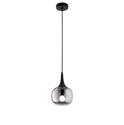 Suspensii - SOSPENSIONE JAIPUR FUME'/NERA 1XE14 17X17X150CM