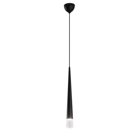 Suspensii - SOSPENSIONE LANCELOT NERA 1XGU10  6X181CM