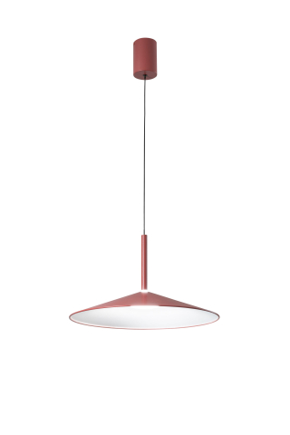 Suspensii - SOSPENSIONE LED KHAN ROSSA 16W 2700/3200/4000K 48X150CM