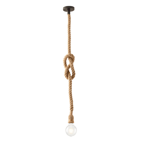 Suspensii - SOSPENSIONE ROPE CANAPA 1XE27 150CM