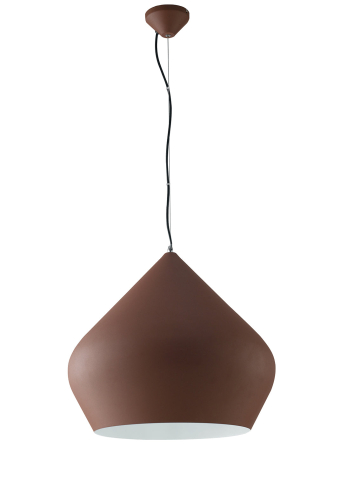 Suspensii - SOSPENSIONE THOLOS BRONZO/BIANCA 1XE27 52X201CM