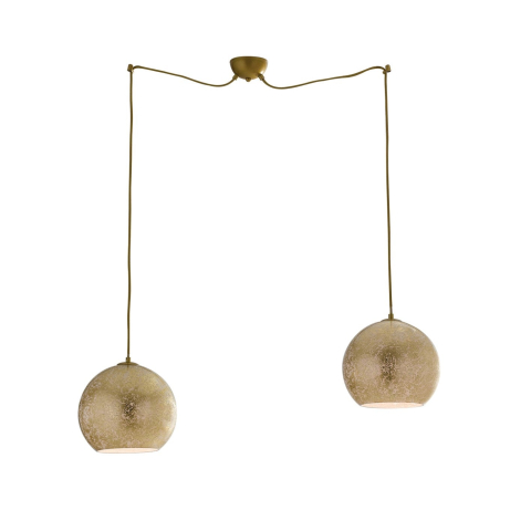 Suspensii - SOSPENSIONE VANITY ORO 2XE27 120CM
