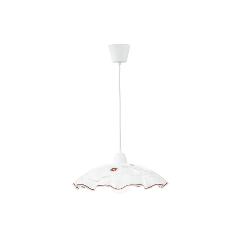 Suspensii - SOSPENSIONE VICTORIA BIANCA 1XE27 42X42X120CM