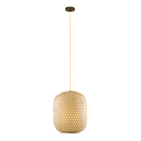 Suspensii - SOSPENSIONE ZEN LEGNO 1XE27 30X30X120CM