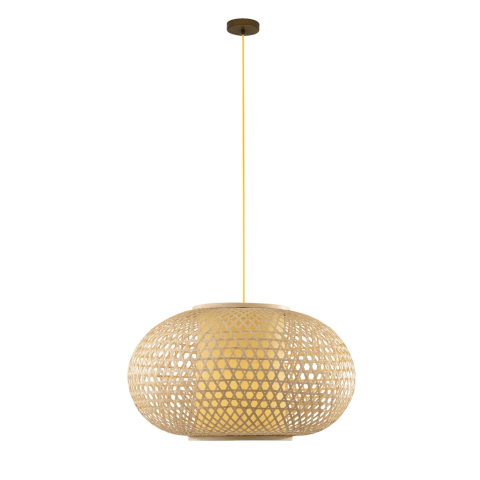 Suspensii - SOSPENSIONE ZEN LEGNO 1XE27 60X60X120CM