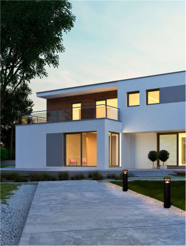 Stalpi - Soul stalp de exterior-mare