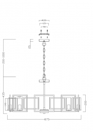 CANDELABRU CLASIC BOWI SP8 - H009PL-08G [5]