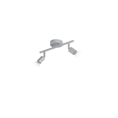 Spoturi - SPOT LED COOPER SILVER 2XGU10 LED 5W 400LM 2700K 30,5X8,5X14CM