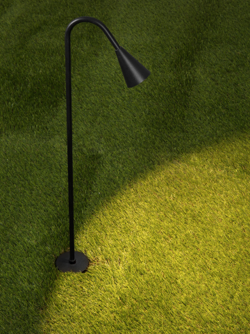 Pitic - Nova Luce WAKE 9923501 - Negru nisipos, LED 3 W, IP65