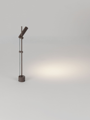 Nova Luce PIVOT 9030982 - stâlpișor exterior, Corten, 11 W