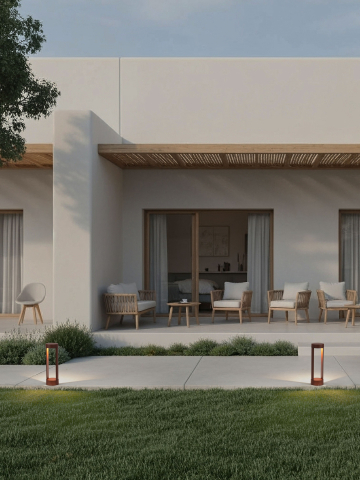 Stalpi - Nova Luce VERTO 9923550 - Stâlpișor exterior Corten
