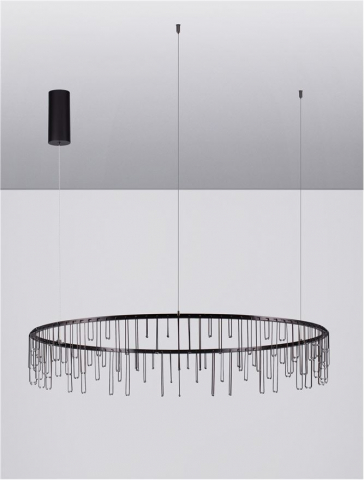 Stellar Suspensie diam 100 cm - negru [2]