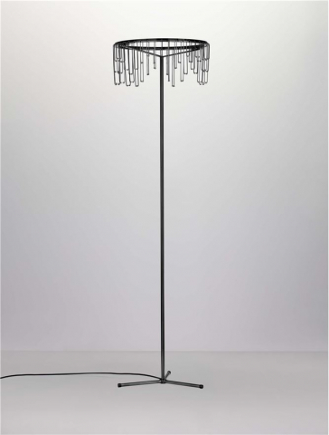 Stellar Lampadar Touch Dimmable Black Chrome Copper Metal [2]