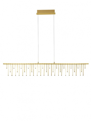 Stellar Suspensie LINIAR 120 cm - Matt Brass Gold & Copper Metal [1]