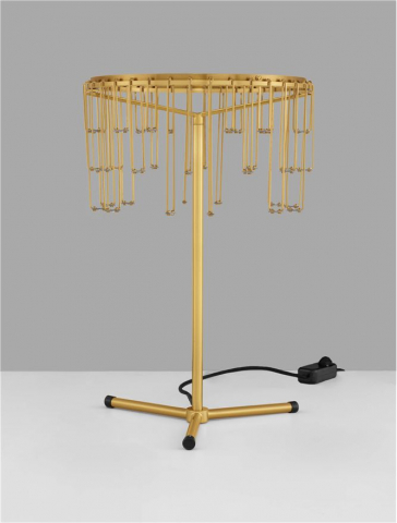 Stellar Veioza Touch Dimmable Gold Copper Metal [1]