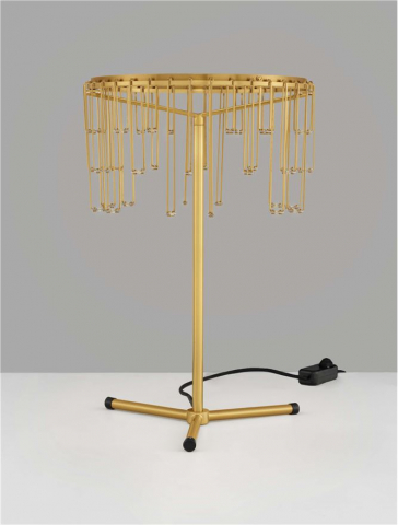 Stellar Veioza Touch Dimmable Gold Copper Metal [2]