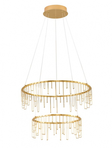 Stellar Suspensie diam 165+45 cm - Matt Brass Gold Copper [1]