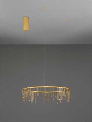 Stellar Suspensie diam 65 cm - Matt Brass Gold Copper [3]