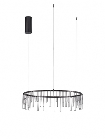 Stellar Suspensie diam 65 cm - Black Chrome Copper [1]