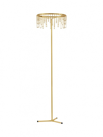Stellar Lampadar Touch Dimmable Gold Copper Metal [1]