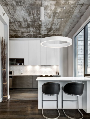 Sting SP60 Sandy White Aluminium & Acrylic - suspensie moderna LED 3000K [1]
